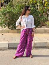 Load image into Gallery viewer, Wide purple pants

