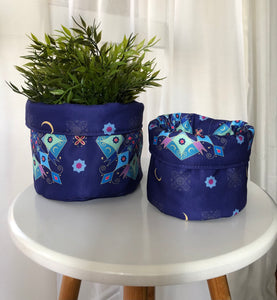 Set of 2 Fabric-Boxes RM24