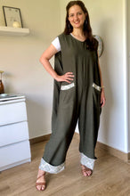 Load image into Gallery viewer, Green olive Jumpsuit - SW
