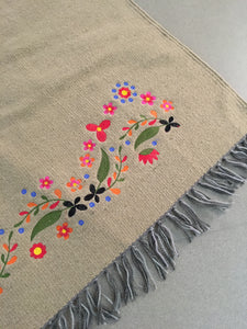 Embroidered Rug-15270