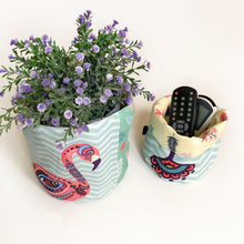 Load image into Gallery viewer, Set of 2 Fabric-Boxes 1525f

