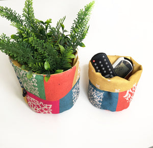 Set of 2 Fabric-Boxes 15240